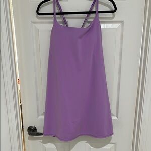 Danskin Tennis/Yoga Dress, Lavendar XL
